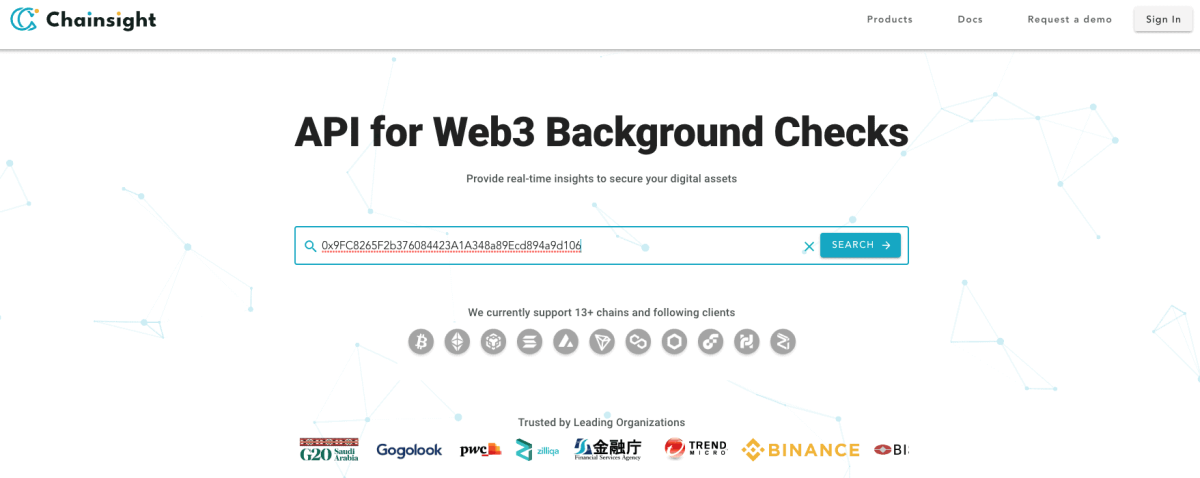 chainsight example